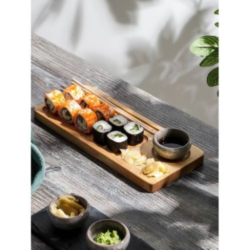 Какая нужна посуда для красивой подачи суши и роллов?